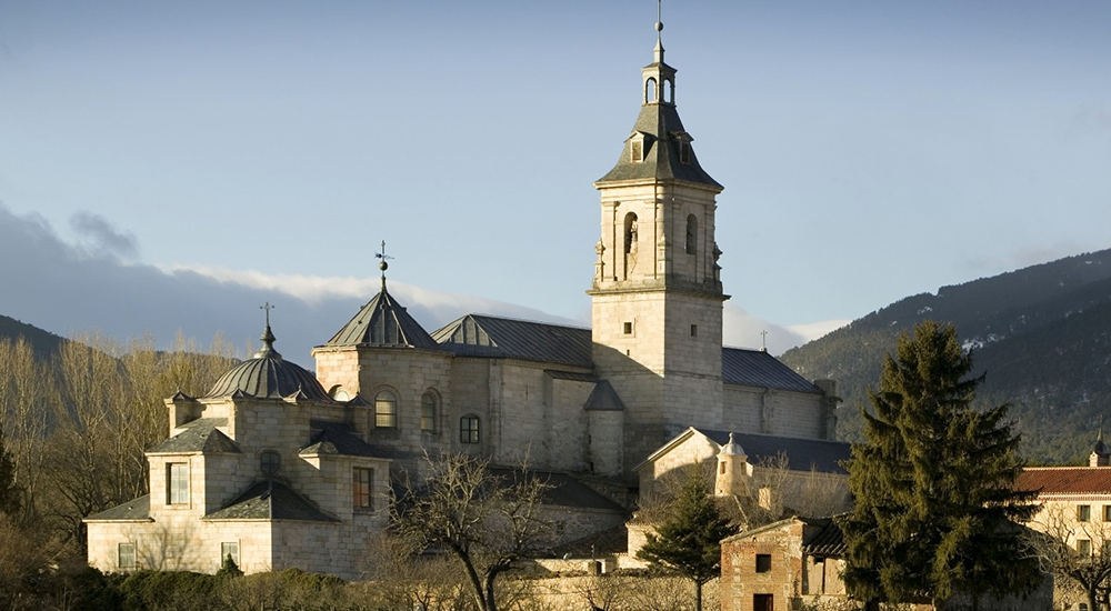 Vista panorámica del Monasterio de El Paular