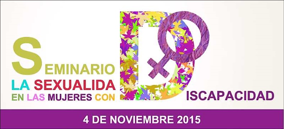 Logotipo del seminario " La sexualidad en las mujeres con discapacidad"
