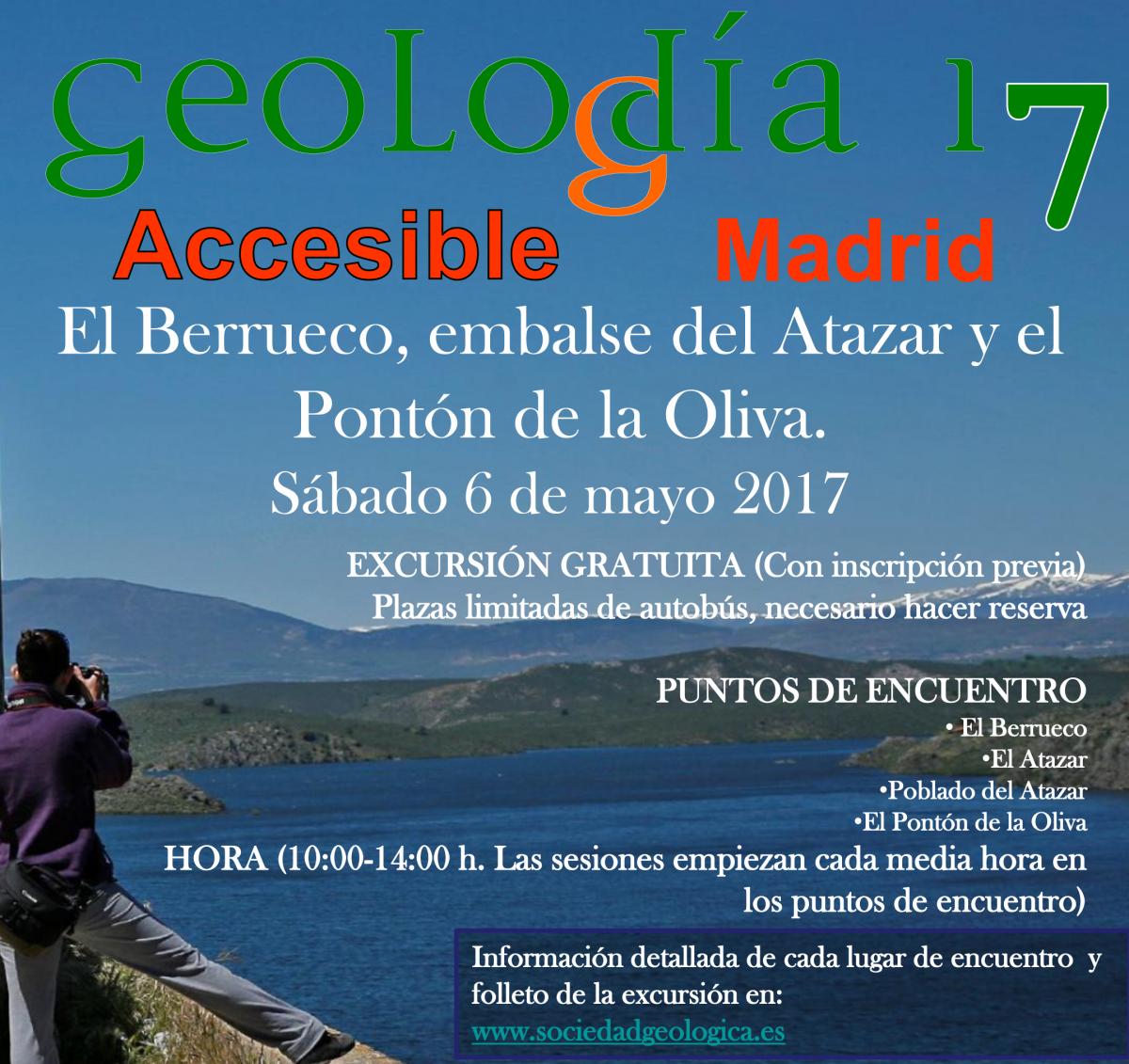 Póster publicitario de Geología 2017