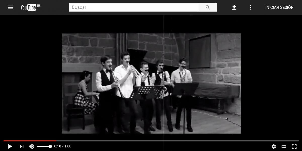Fotograma del vídeo del Centro de Música Padre Antonio Soler