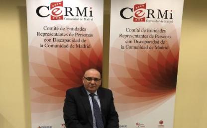 Óscar Moral, nuevo presidente de CERMI Madrid
