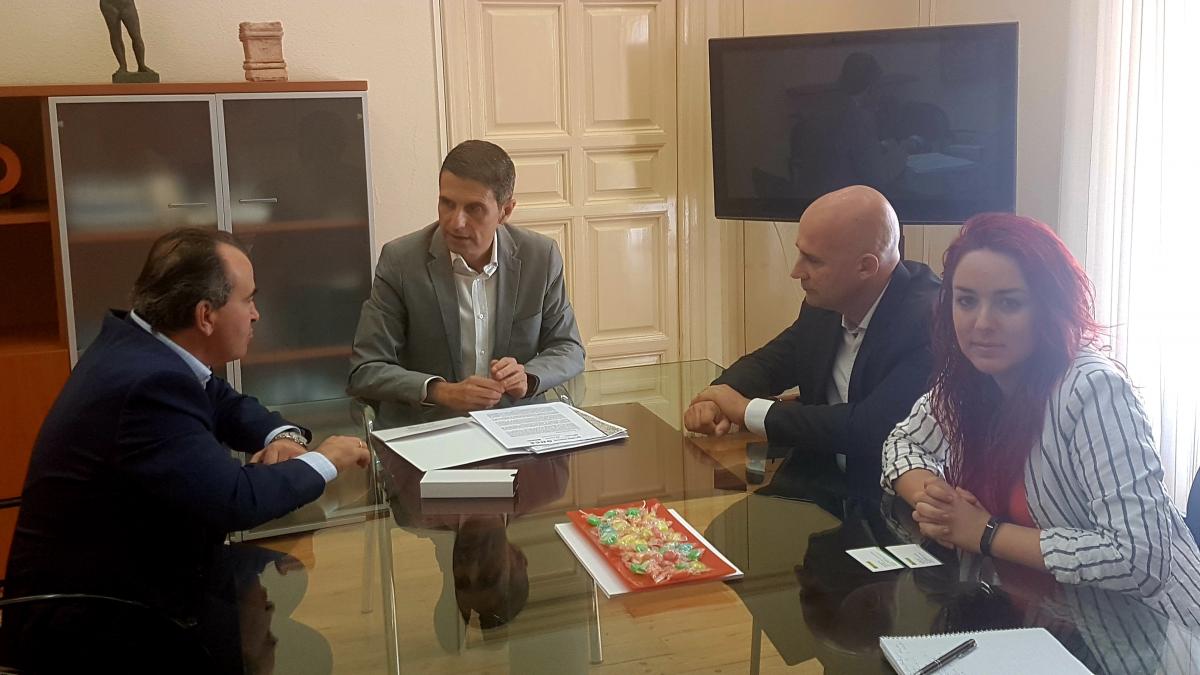 Reunión con el alcalde de Alcalá de Henares
