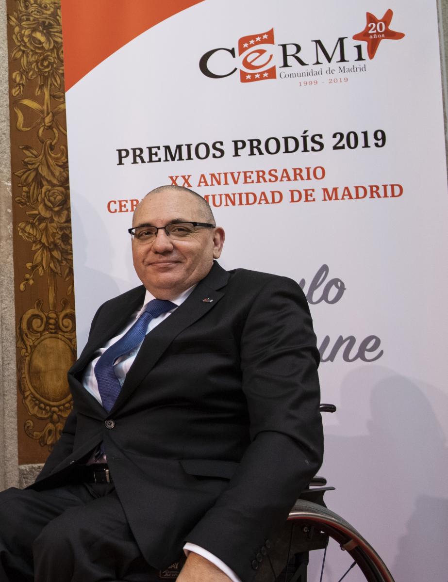 Óscar Moral, presidente de CERMI Comunidad de Madrid