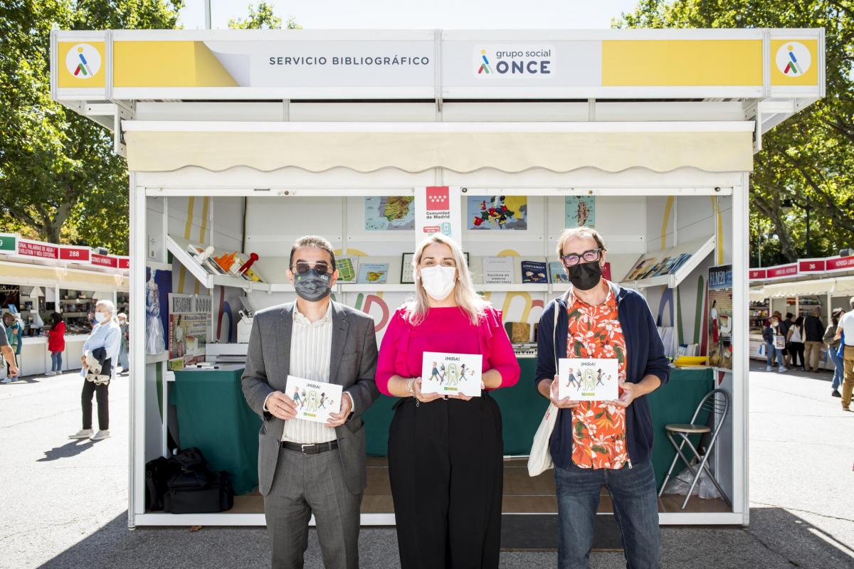 Presentación de 'Mira' durante la Feria del Libro de Madrid