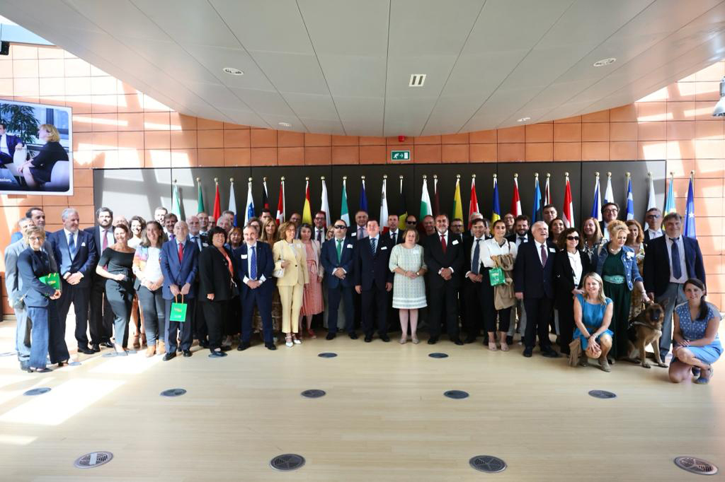 Foto de familia del encuentro de las regiones ONCE Europa