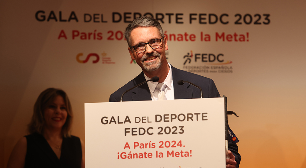 Germán Moya, director del CRE de la ONCE en Madrid