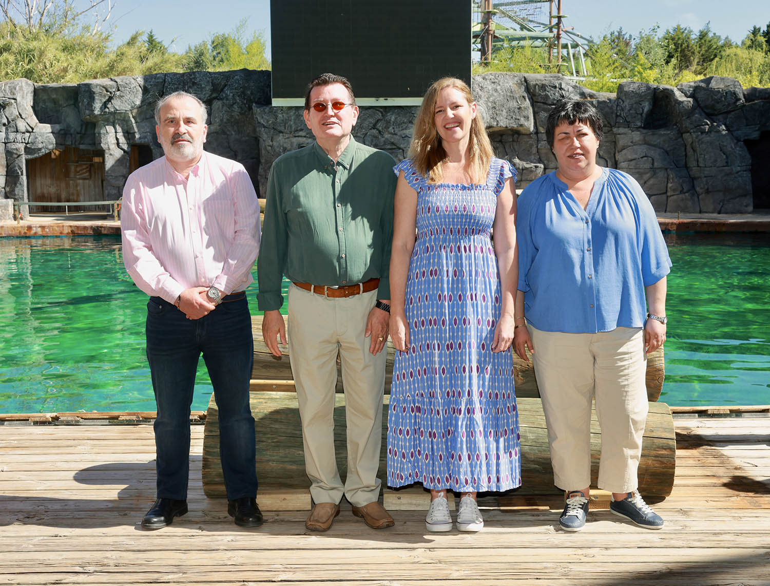 Luis Natalio, Ángel Sánchez, Ana Dávila-Ponce de León y Teresa Rodríguez