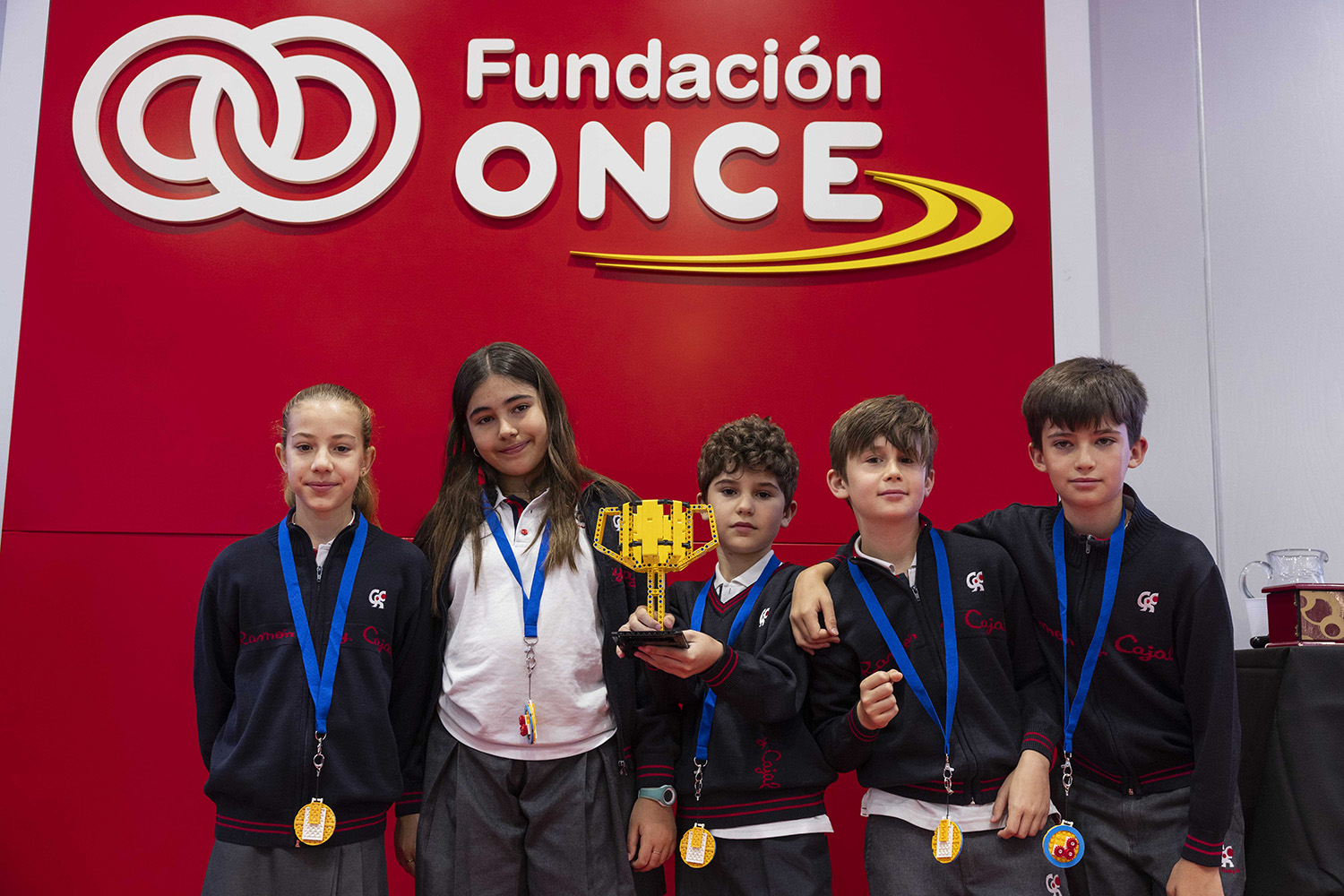 Alumnos del Colegio Ramón y Cajal