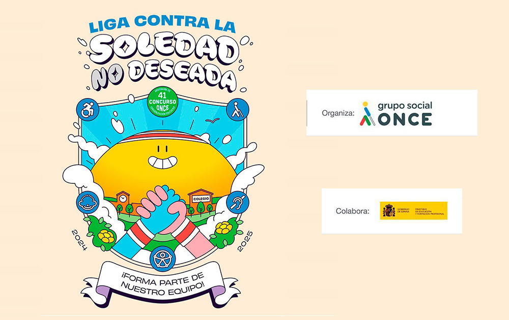 Cartel del 41 Concurso Escolar ONCE