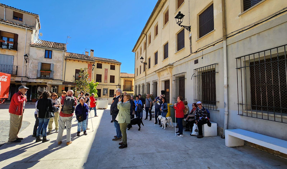 Los participantes en la semana del mayor visitan Torrelaguna