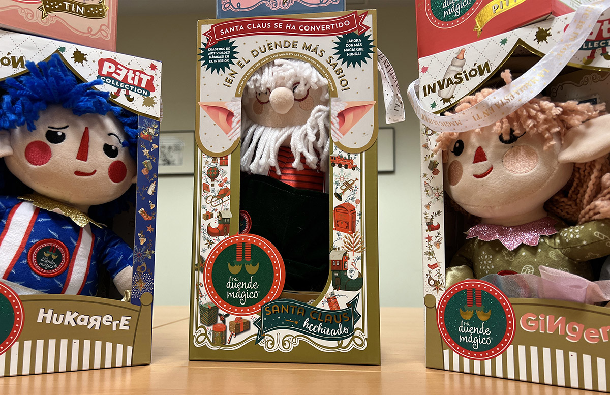 Varios modelos de 'Mi duende mágico'