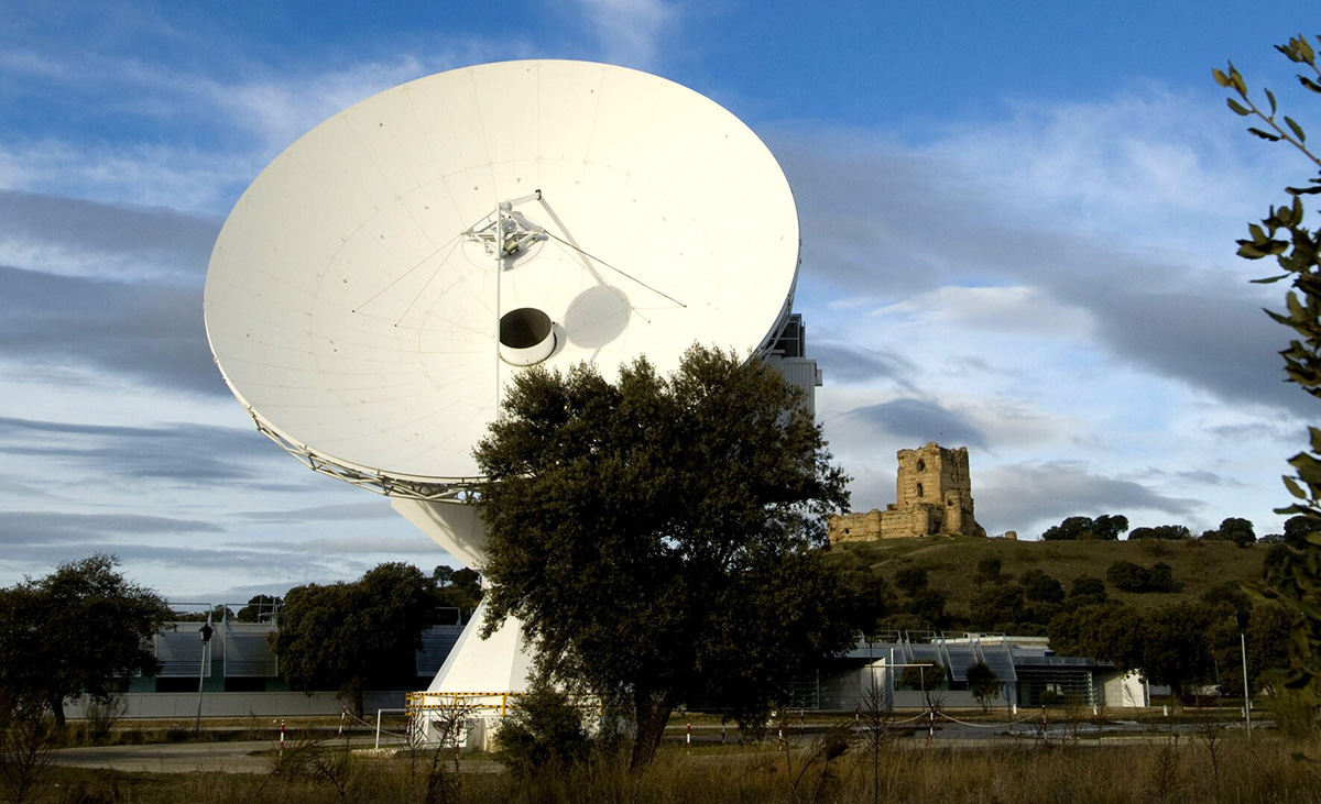 Instalaciones de la Agencia Espacial Europea en Villafranca del Castillo