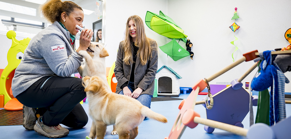 La Infanta Sofía en la Sala de Estimulación