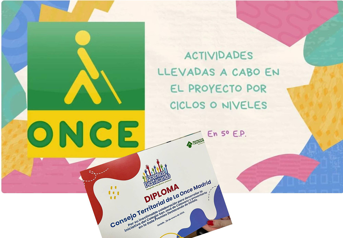 Imagen del diploma sobre la cartela de la actividad