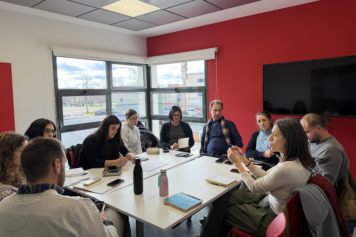 Un momento de la reunión