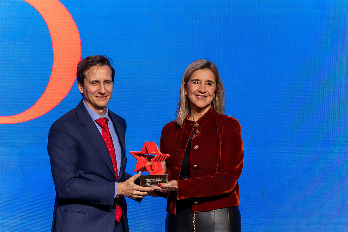 Susana Sánchez recoge el galardón