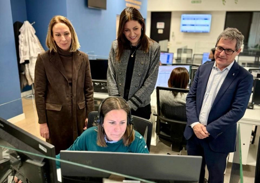 Visita de la alcaldesa a las instalaciones del centro