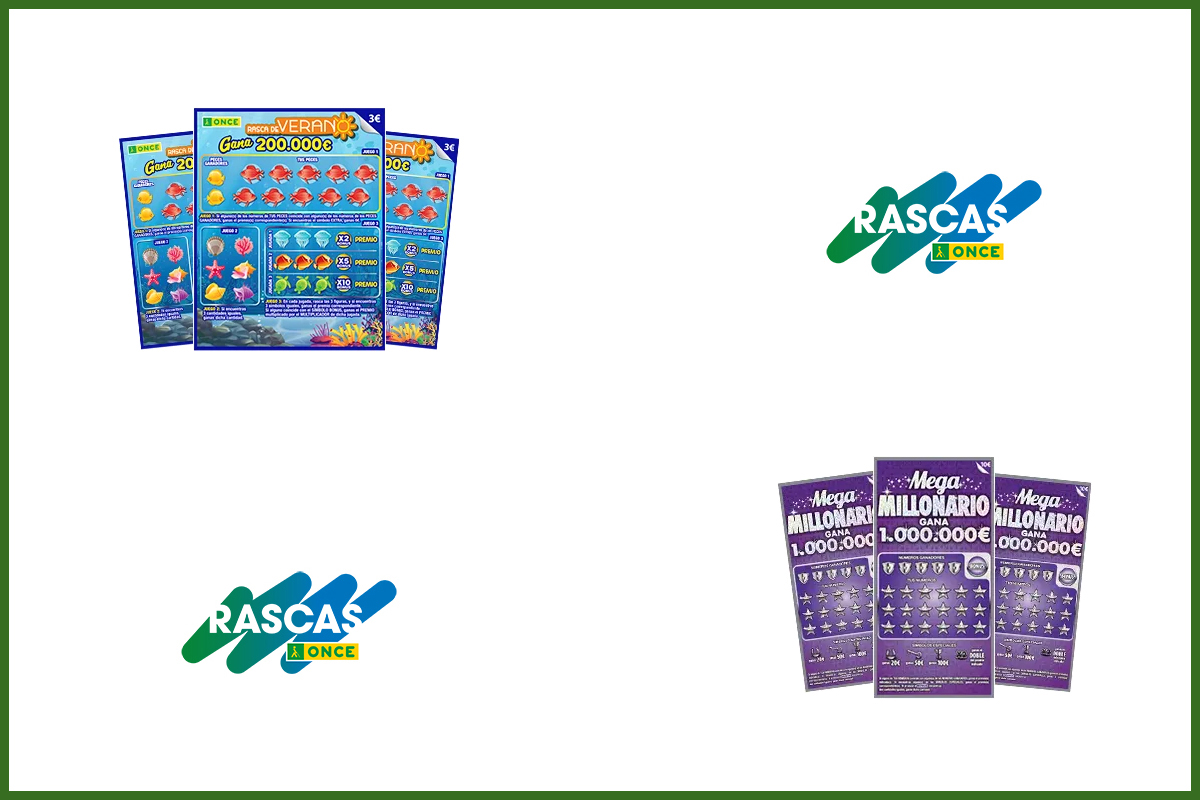 Cartel  Rasca de Verano y Mega Millonario
