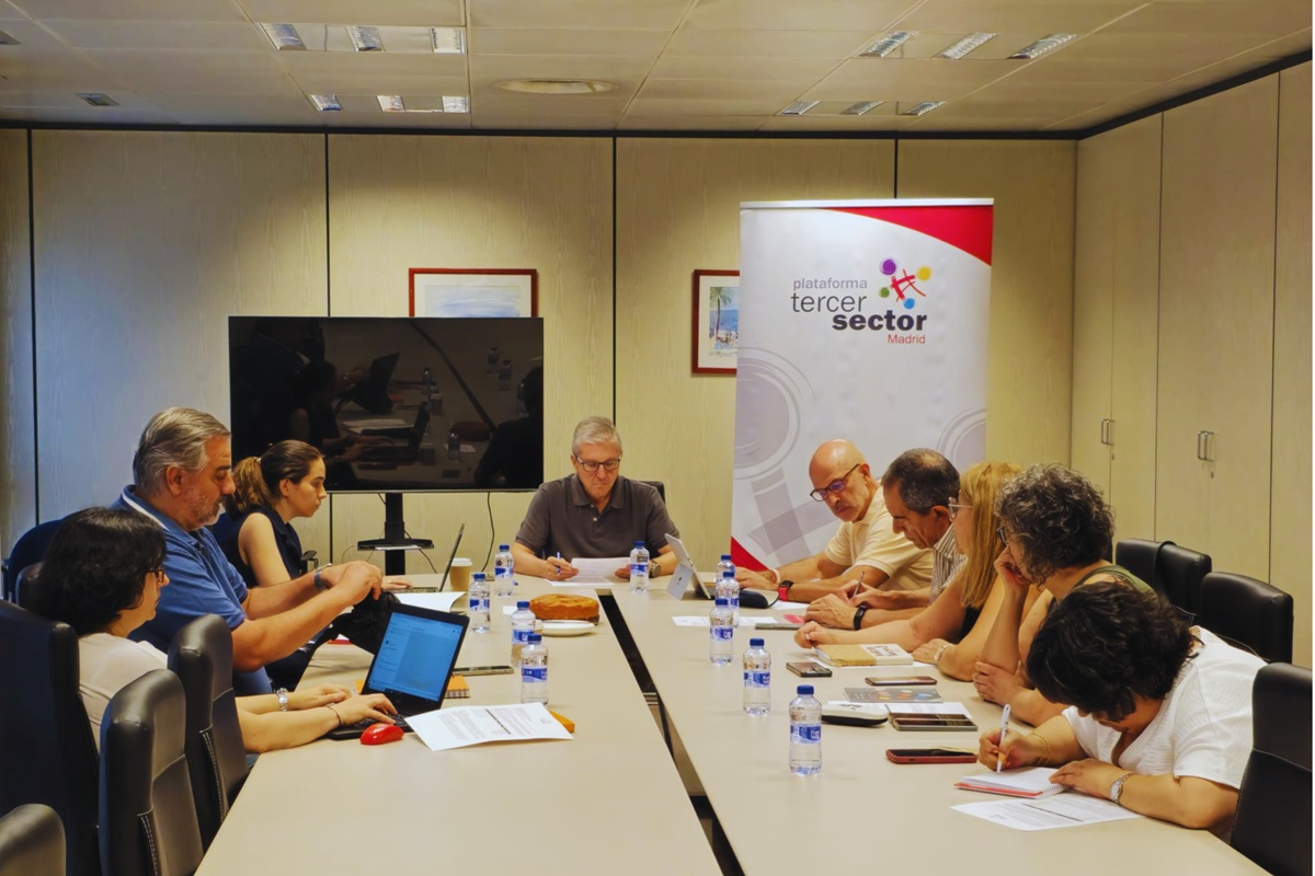 Reunión de la Plataforma del Tercer Sector de la Comunidad de Madrid