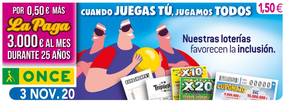 Cupón del 3 de noviembre