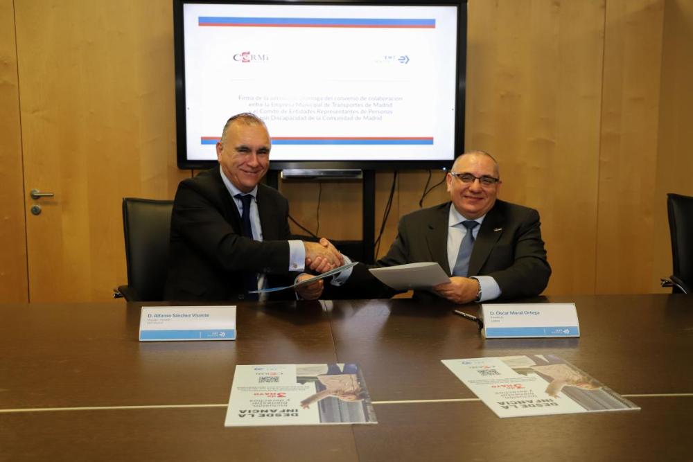 Momento de la firma del convenio