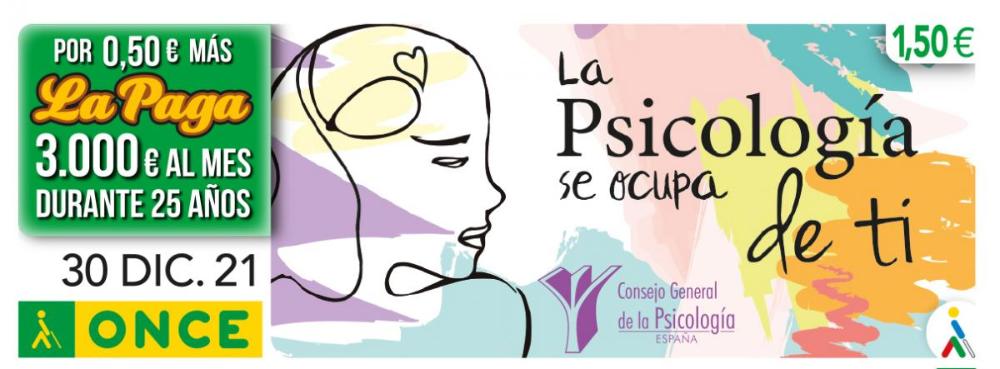 Cupón del 30 de diciembre dedicado a la Psicología