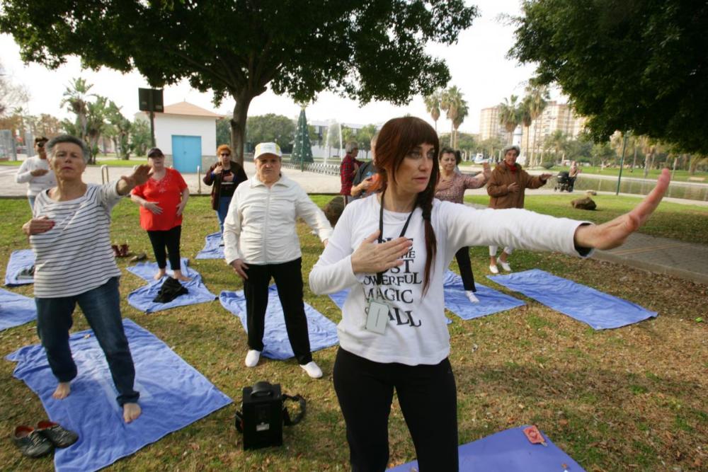 Actividad de Yoga al aire libre