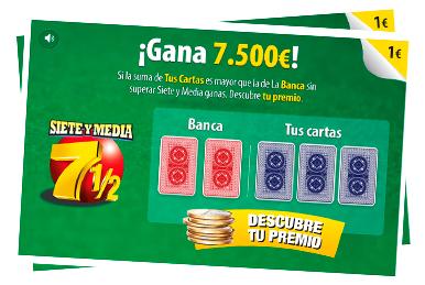 Imagen de un boleto del '7 y Media'