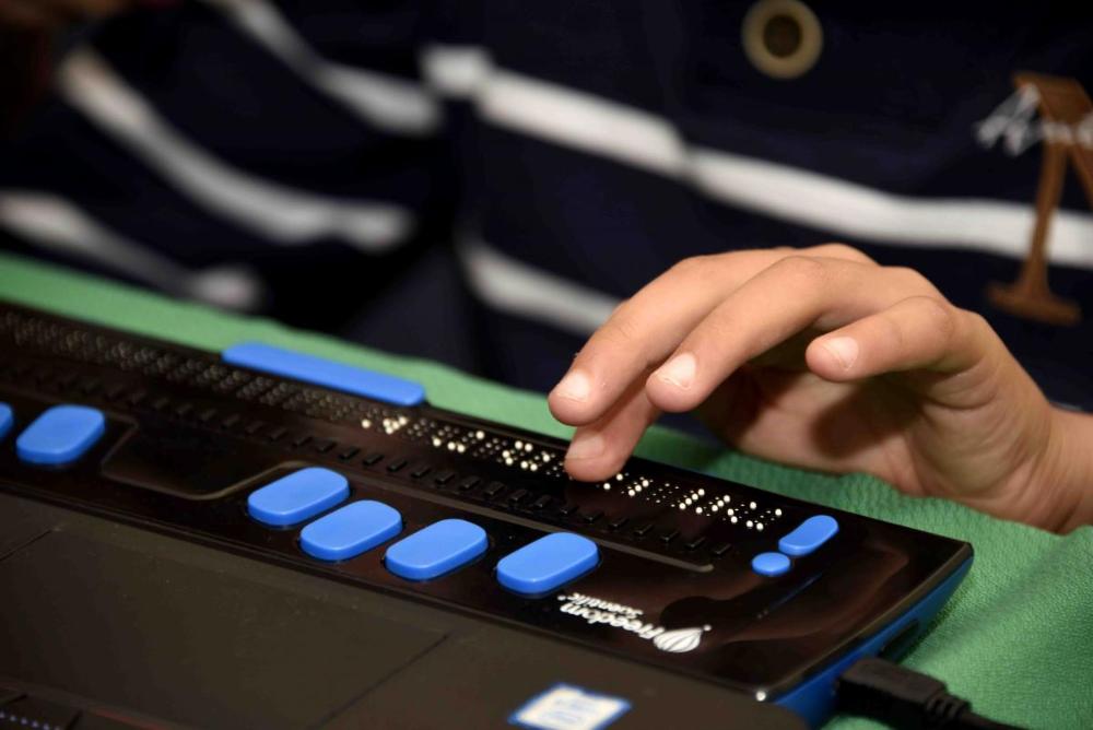 Línea braille