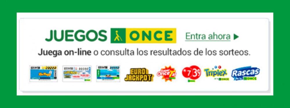 Cabecera de Juegos ONCE