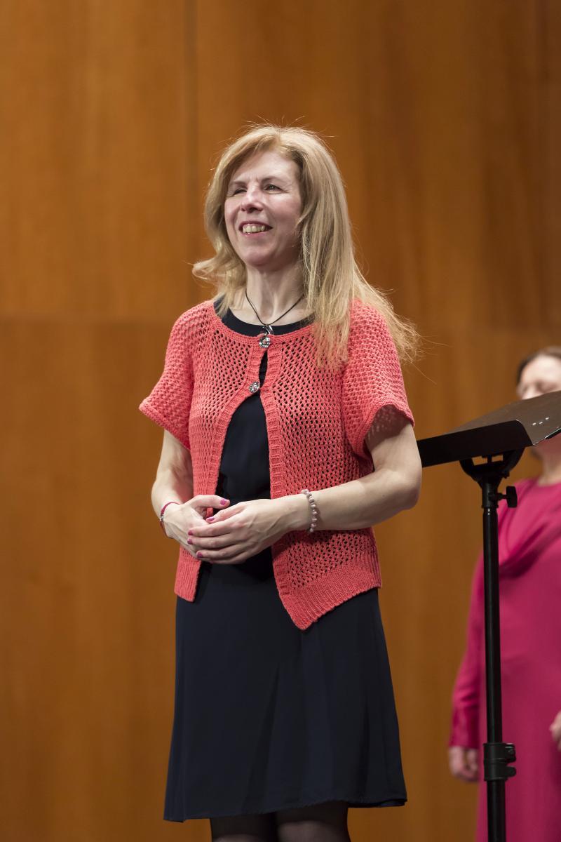 Carolina Fernández Loureiro, directora del Orfeón