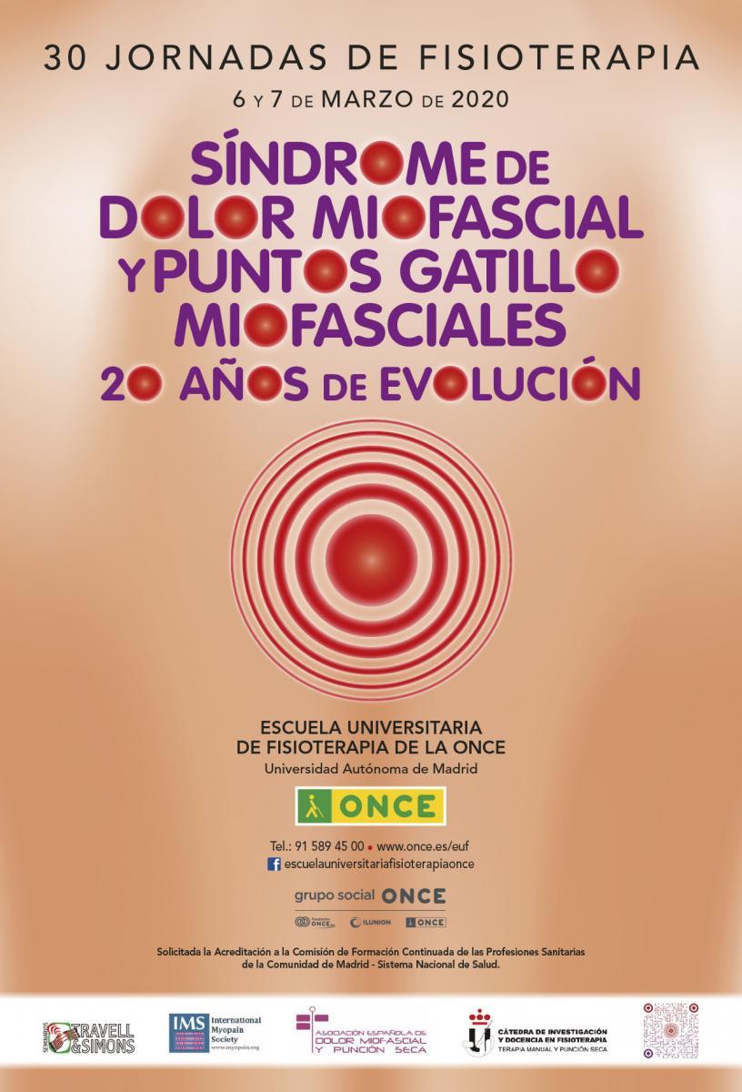 Cartel de las 30 Jornadas de Fisioterapia