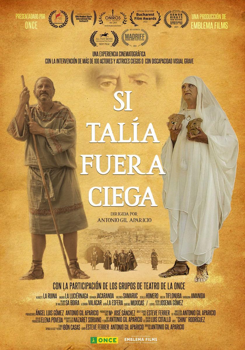 Cartel de 'Si Talía fuera ciega'