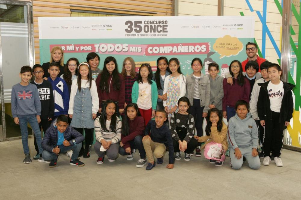 Almnos del CEIP Jaime Vera en el Photocall