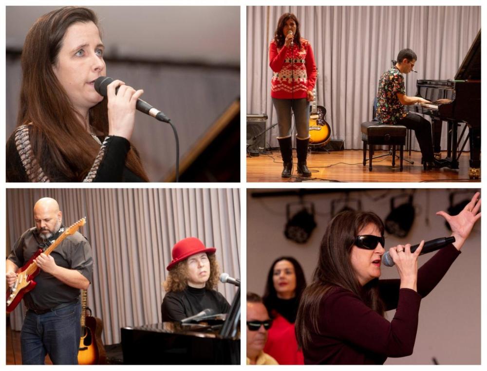 Collage con varios de los artistas participantes