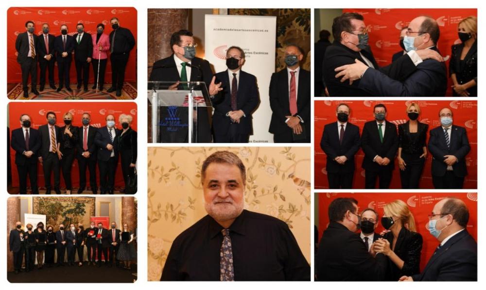 Varios momentos de la gala de la Academia