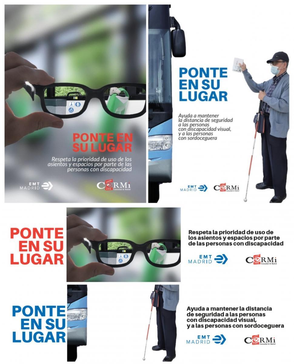 Collage con las diferentes imágenes de la campaña
