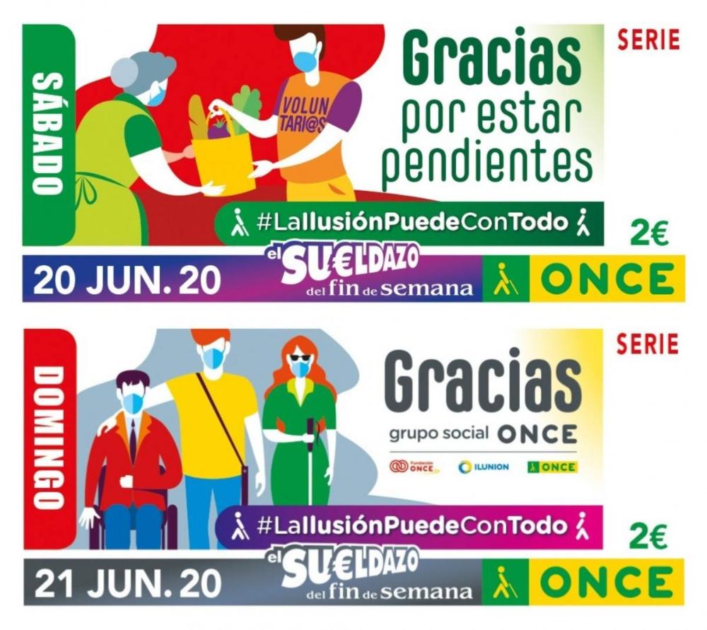 Cupones del 20 y 21 de junio de 2020