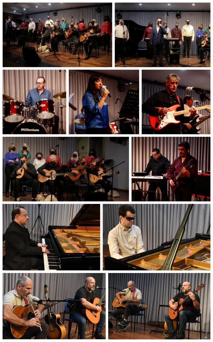 Varios momentos del Festival Musical 2021