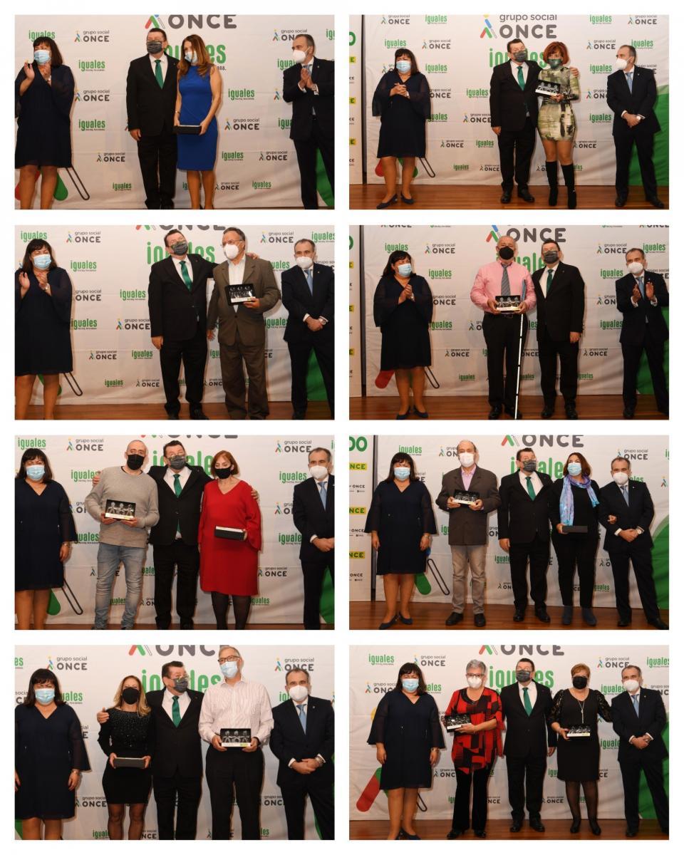 Collage con varias de las entregas de reconocimientos