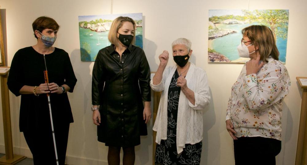 Mª José Sánchez lorenzo, Ana Díaz, Cristina Gutiérrez y Teresa Díaz