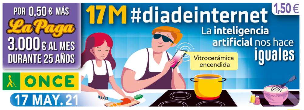 Cupón del 17 de mayo 2021, dedicado al Día Mundial de internet