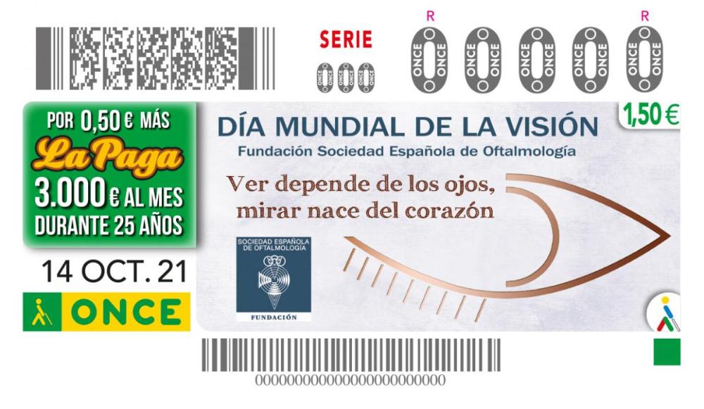 Cupón dedicado al Día Mundial de la Visión
