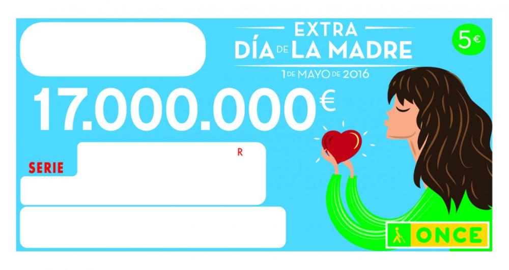 Cupón del Sorteo Extraordinario del Día de la Madre