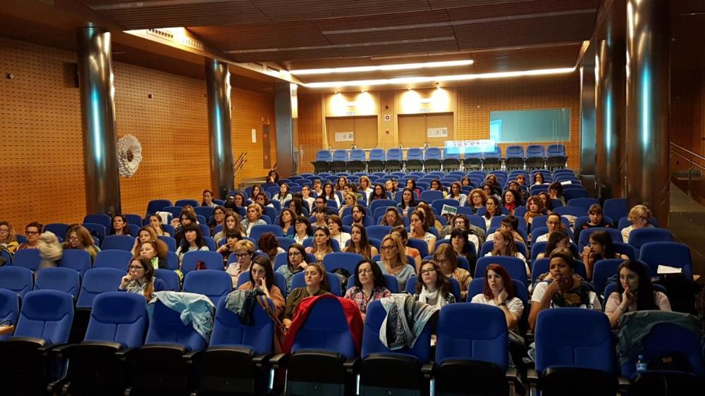 Profesionales asistentes a la Jornada sobre ceguera cerebral