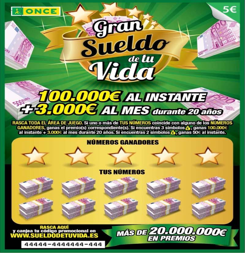 Imagen Rasca Gran Sueldo de tu vida