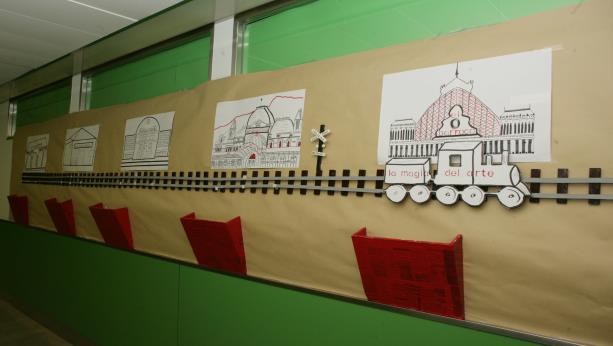 El tren de la Magia del Arte