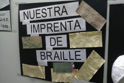 La imprenta del braille