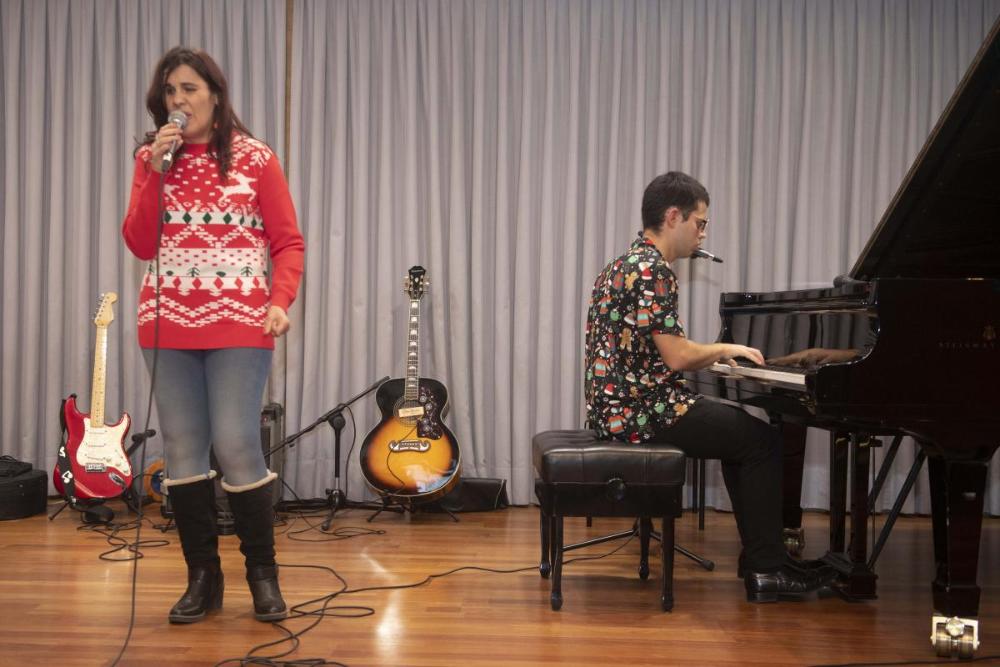 Loly Ayuma y Adrián Rincón