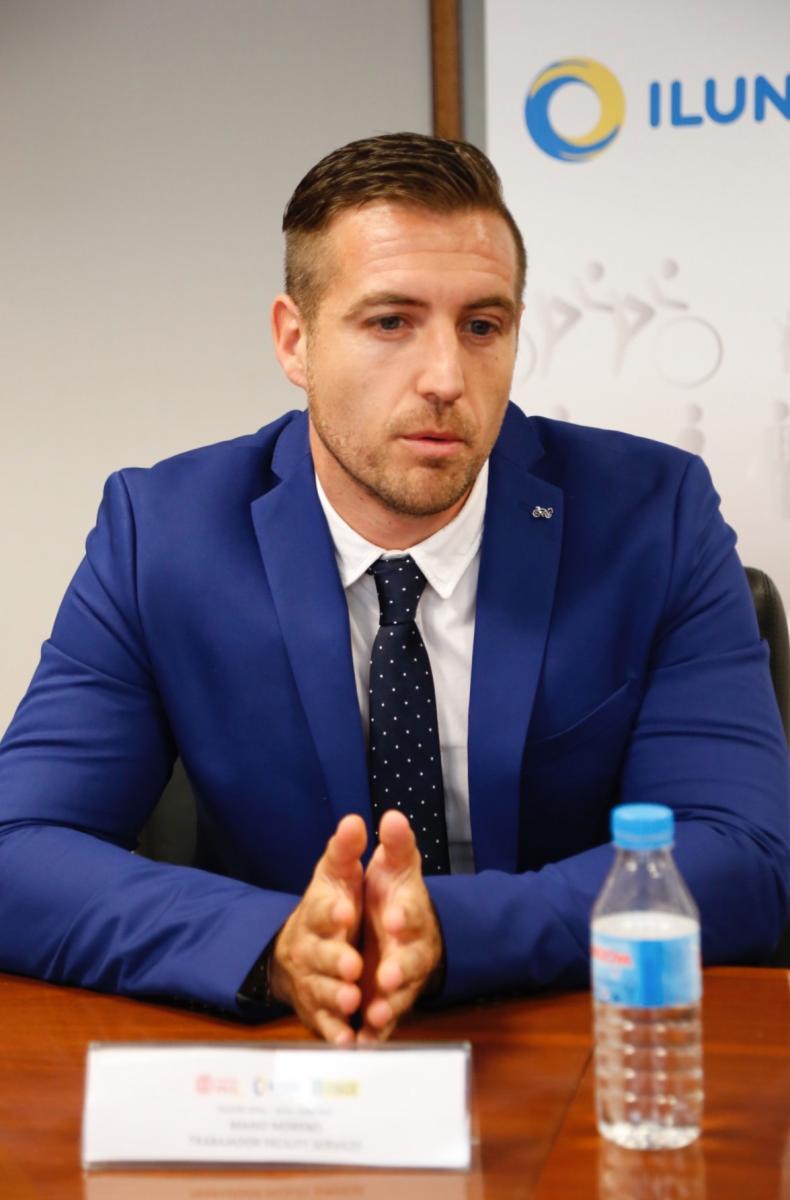 Mario Moreno en la presentación del IVC 2016